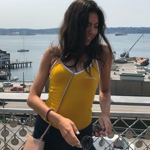 YELLOW TANK TOP